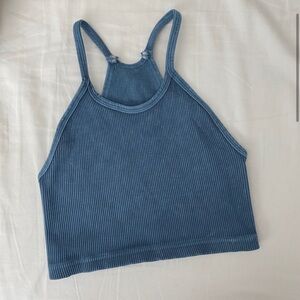 Free People Happiness Runs Tank Blue